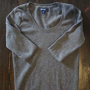 Old Navy XS "softest" ScoopSweater GraphiteHeather